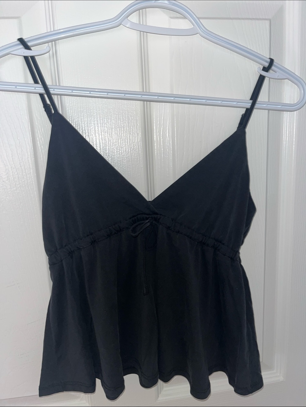 twik Black V-Neck Spaghetti Strap Camisole